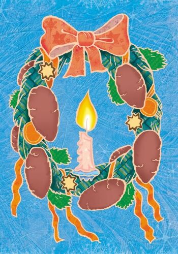 Аплікація без ножиць: З новим роком! - фото 4