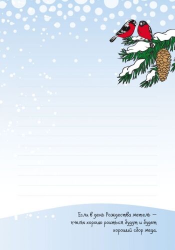 Зимние праздники (блокнотик для записей) - фото 2