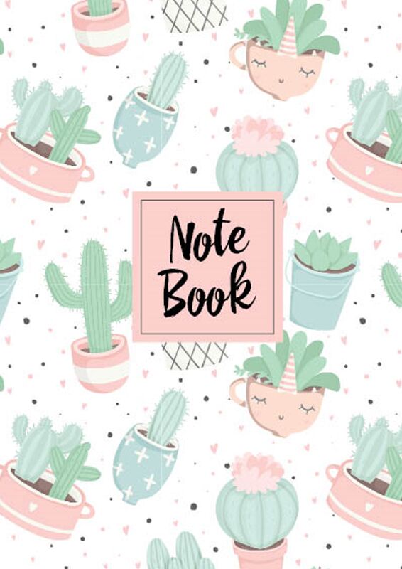 Канцелярія : А5, 7БЦ, 80, 55 оф.. кл., Кактуси - Блокноти та скетчбуки