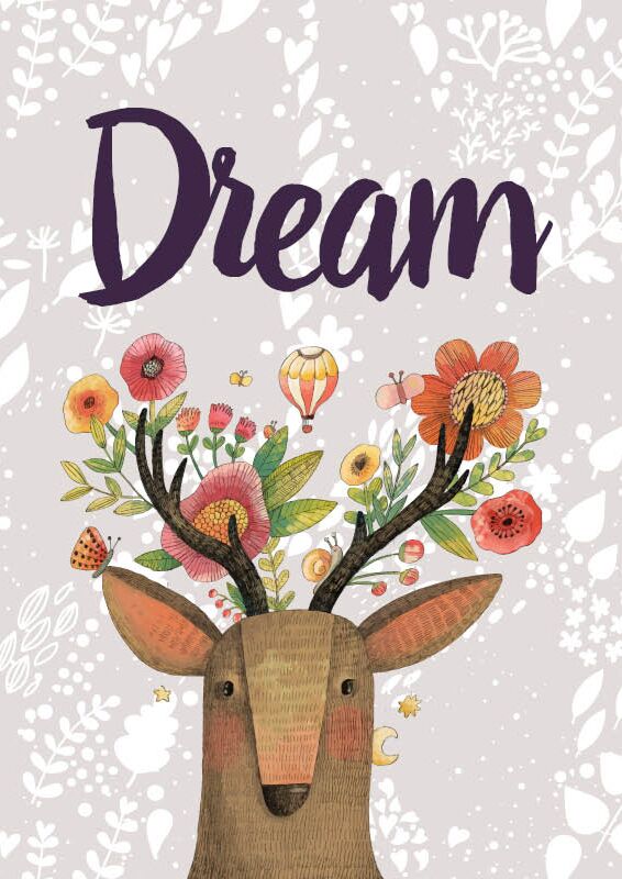 Канцелярія : А4, 7БЦ, 96, 55 оф., кл., Олень - Блокноти та скетчбуки