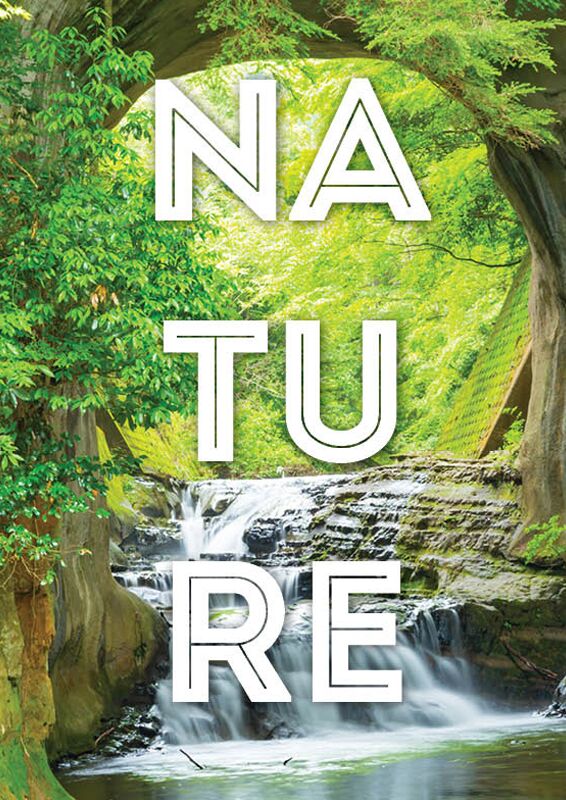 Канцелярія : А4, 7БЦ, 96, 55 оф., кл., Арка з водоспадом - Блокноти та скетчбуки