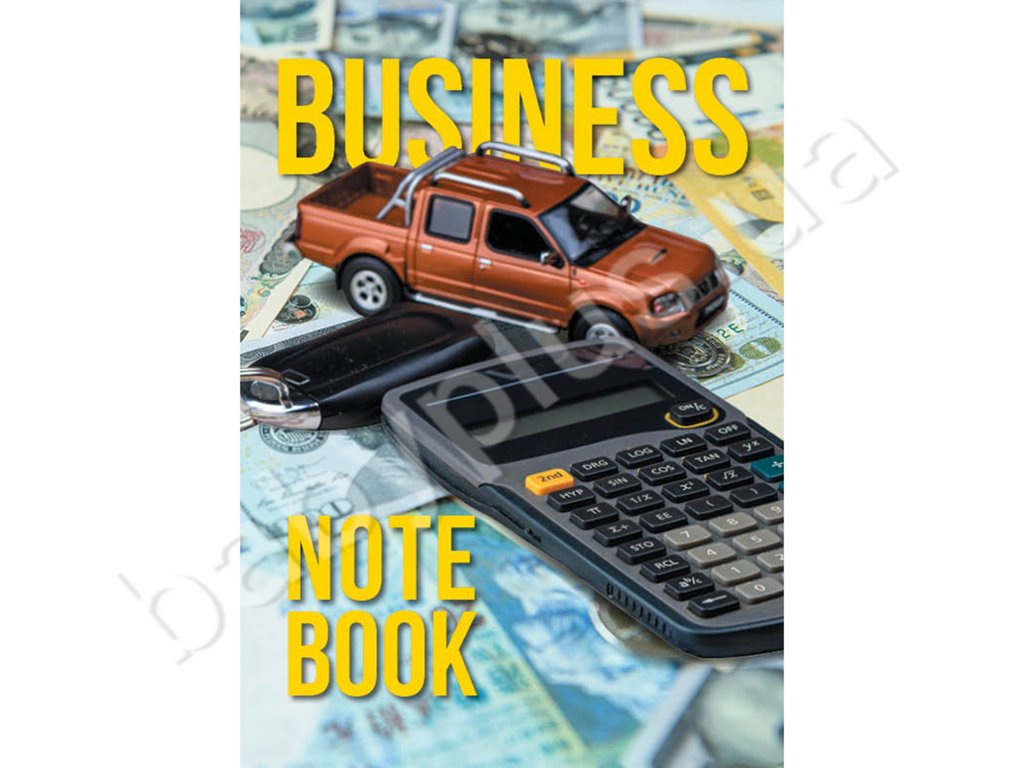 Канцелярія : А4, скоба, 96, 55 оф., кл., Ноутбук. Бізнес - Блокноти та скетчбуки