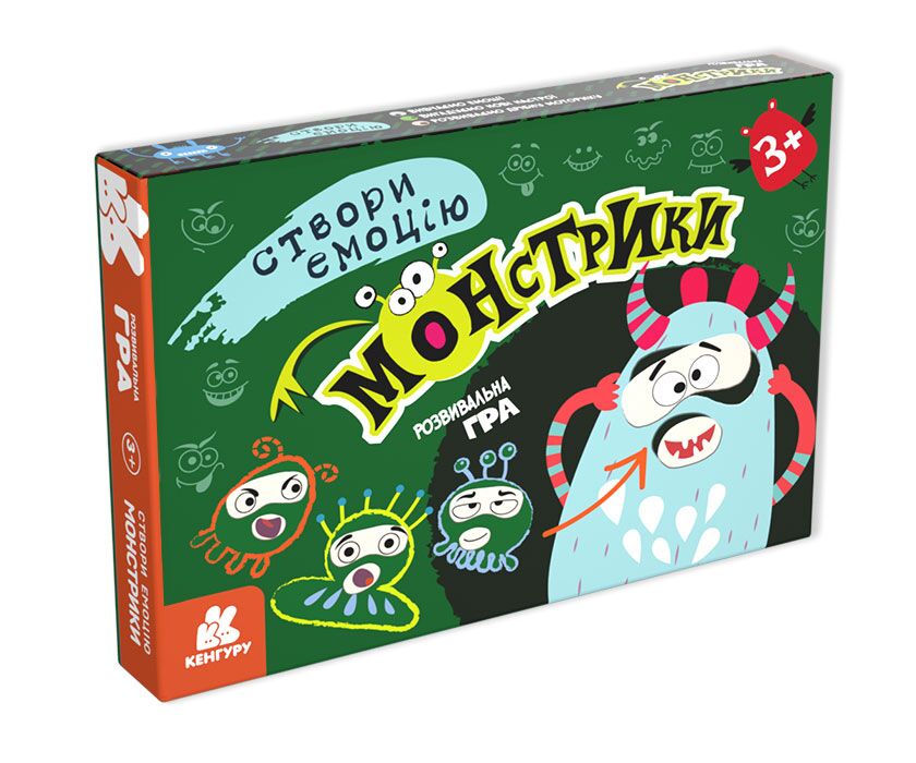Створи емоцію Монстрики Кенгуру Ранок - фото 1