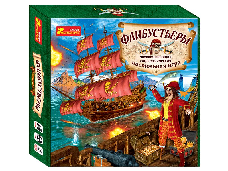 Настольная игра Флибустьеры Ранок - Настільні ігри