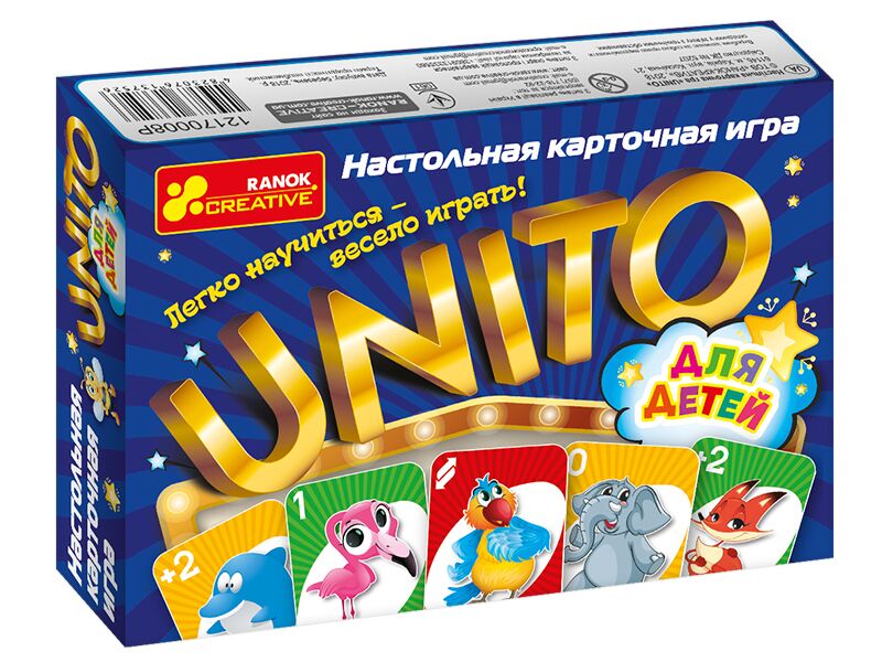 Настольная игра Унито для детей Unito 7+ Ранок - фото 1