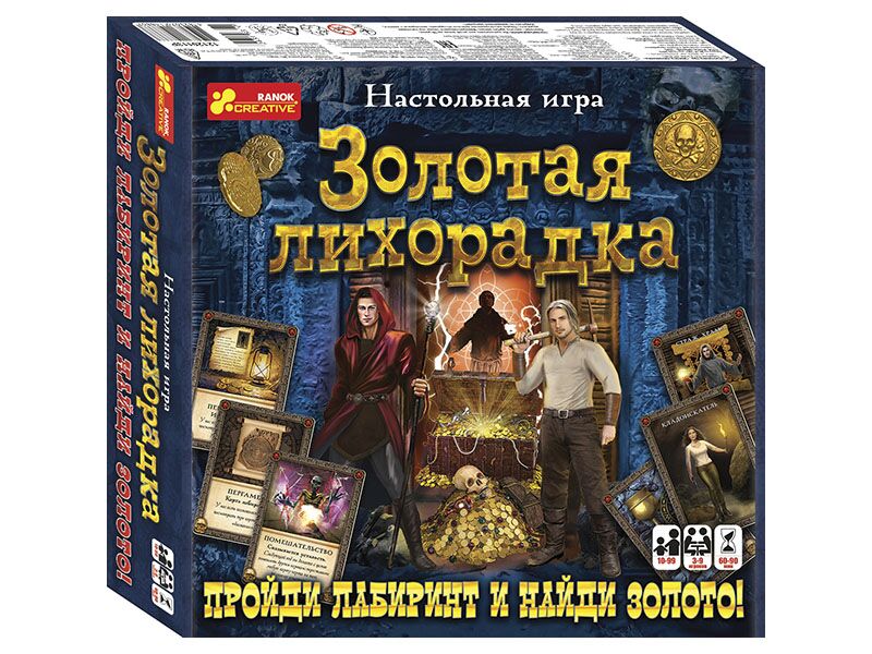 Настольная игра Золотая лихорадка Ранок - Настільні ігри