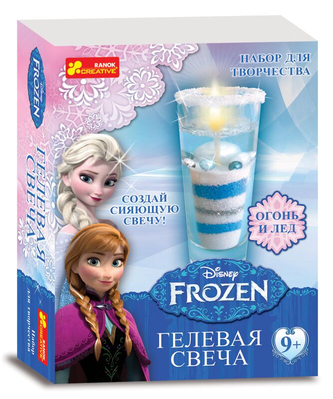 Гелиевая свеча Фрозен - Своїми руками