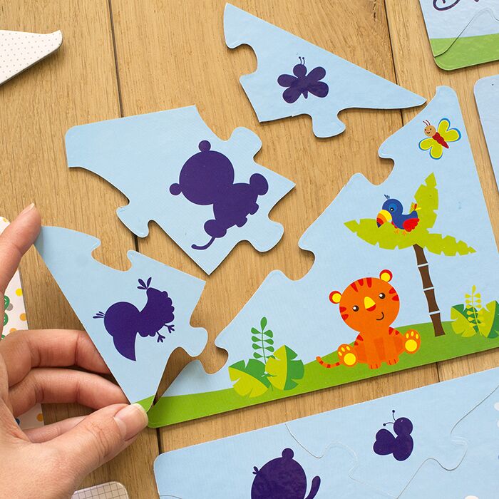 Навчальні пазли Вивчаємо світ звірят Ранок - фото 2