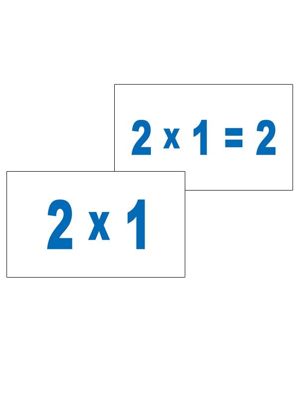Картки по Доману Множення Ранок - Вихователю ДНЗ