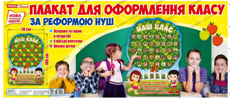 Стенд.Наш Клас.Яблуня - фото 1