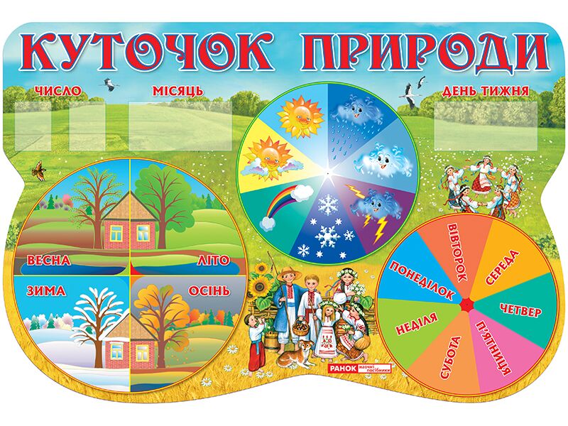 Стенд.Куточок природи.Україна - Оформлення предметних кабінетів