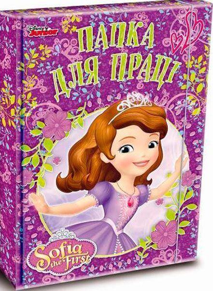 Папка для ручної праці ламінована А-4 на резинці Серія Sofia - Папки, швидкосшивачі