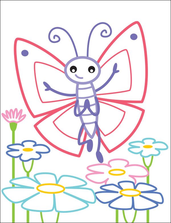 Метелик Кольорові зафарбовки Коваль Н. Ранок - фото 4