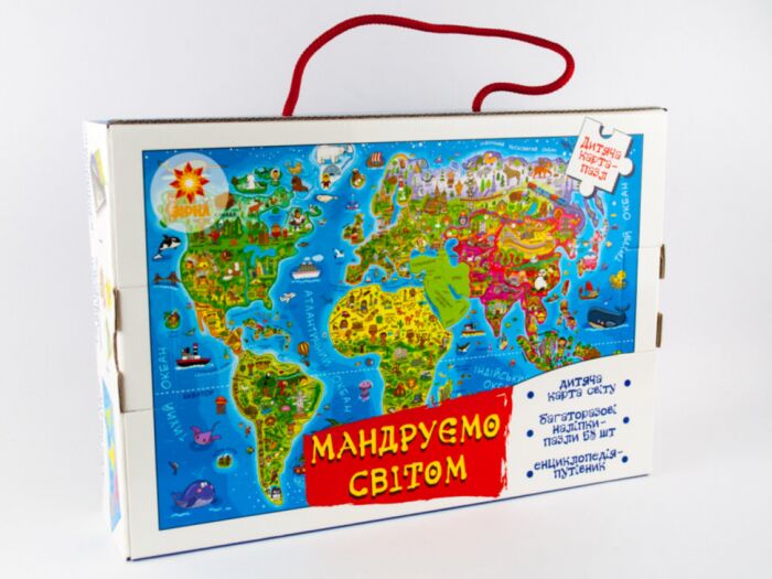 Пазл Мандруємо Світом+книжка - фото 6