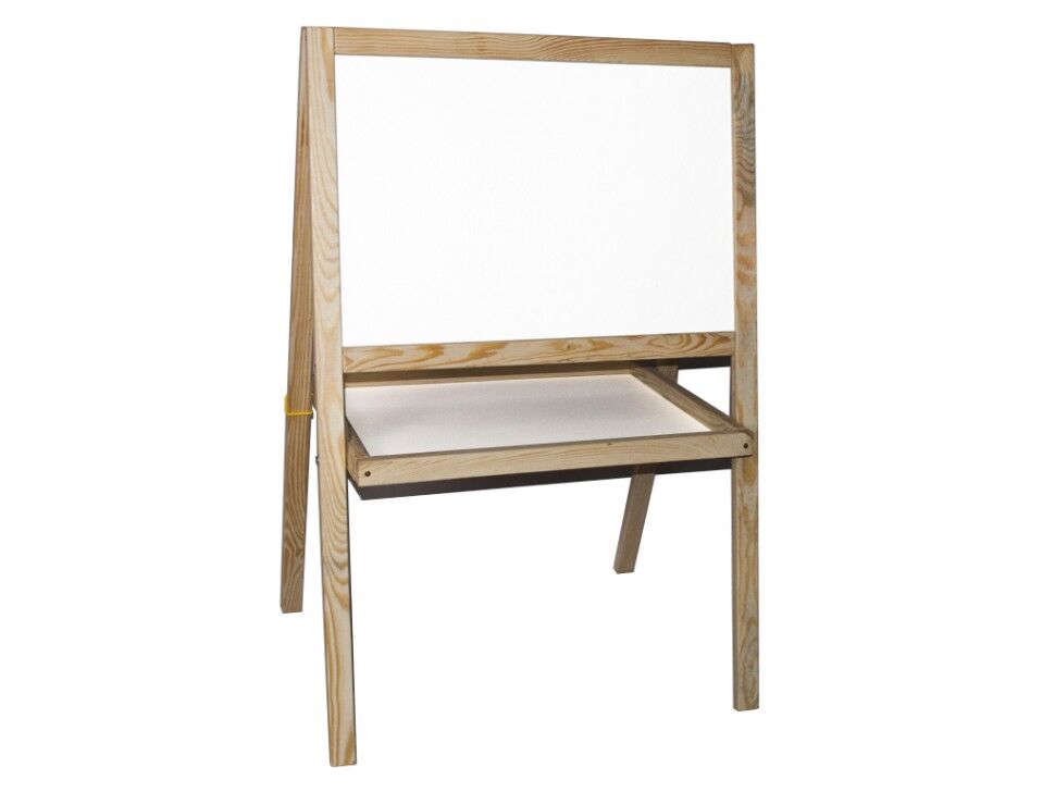 Мольберт ЗІРКА КЛАСИКА поличка магніти/крейда НЕ ФАРБОВ. - фото 2