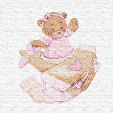 Картина по номерам Розправивши крила 30*30 см Ранок - Набори для розмальовування