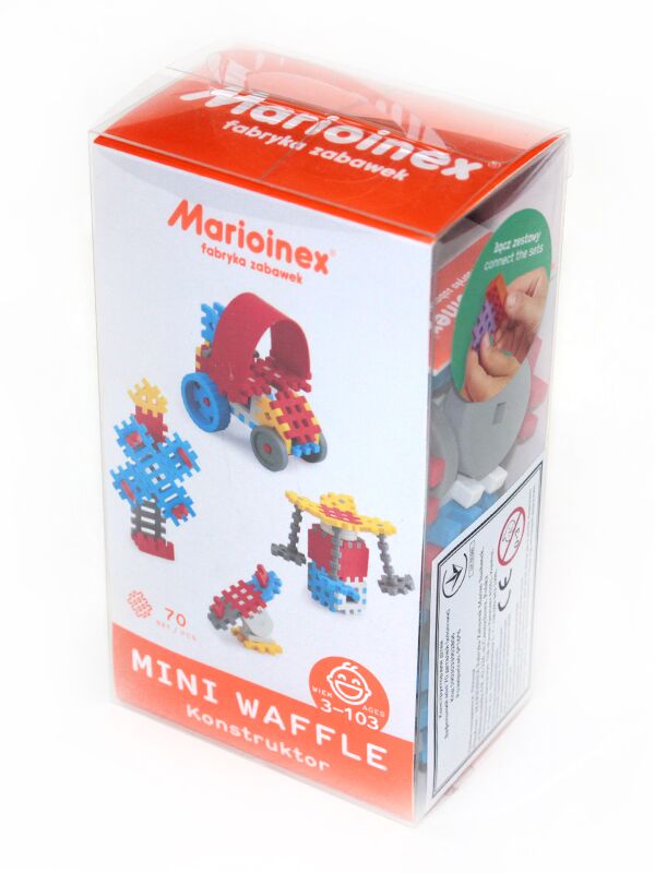 Конструктор MINI WAFFLE (70 деталей) №4 - фото 3