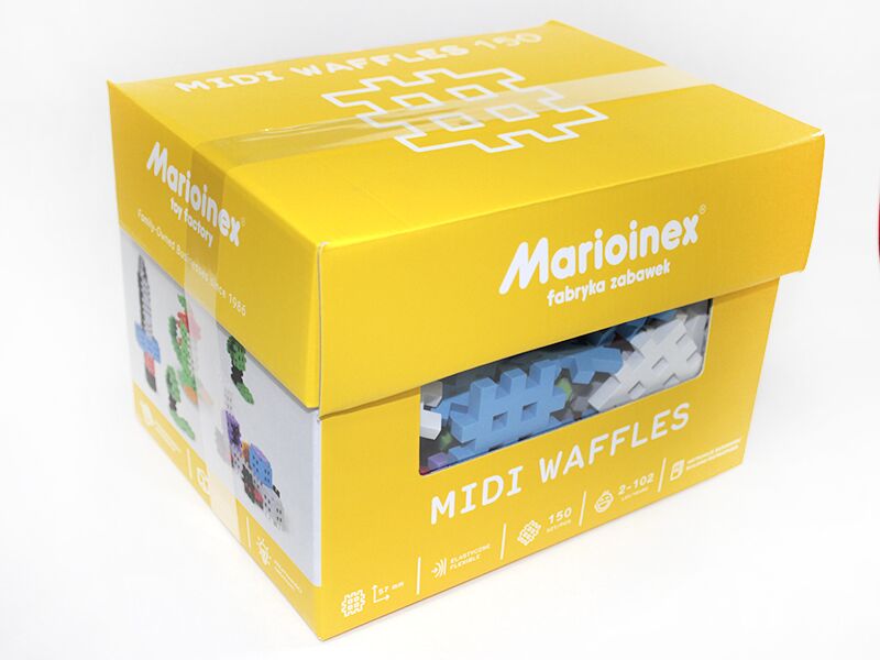 Конструктор MIDI WAFFLE (150 деталей) - Конструктори
