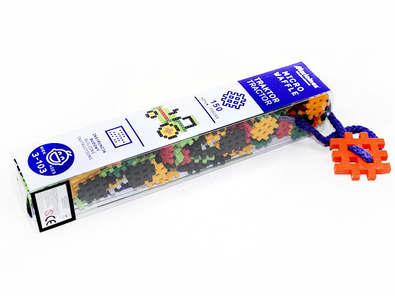 Конструктор MICRO WAFFLE TRACTOR (150 деталей) Ранок - Конструктори