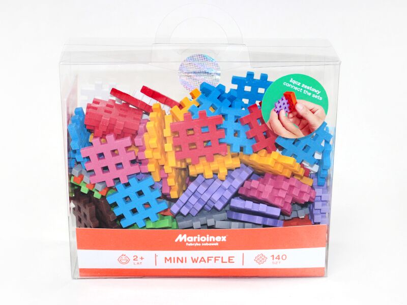 Конструктор MINI WAFFLE (140 деталей) №2 Ранок - Конструктори