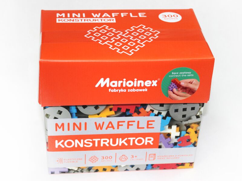Конструктор MINI WAFFLE (300 деталей) №1 - Конструктори
