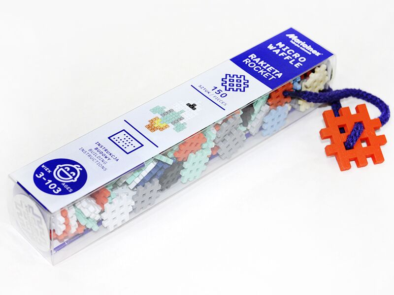 Конструктор MICRO WAFFLE &quot;ROCKET&quot; (150 деталей) - Конструктори