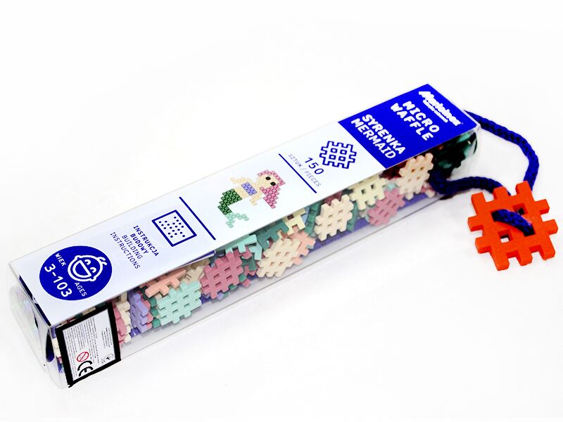Конструктор MICRO WAFFLE &quot;MERMAID&quot; (150 деталей) - Конструктори