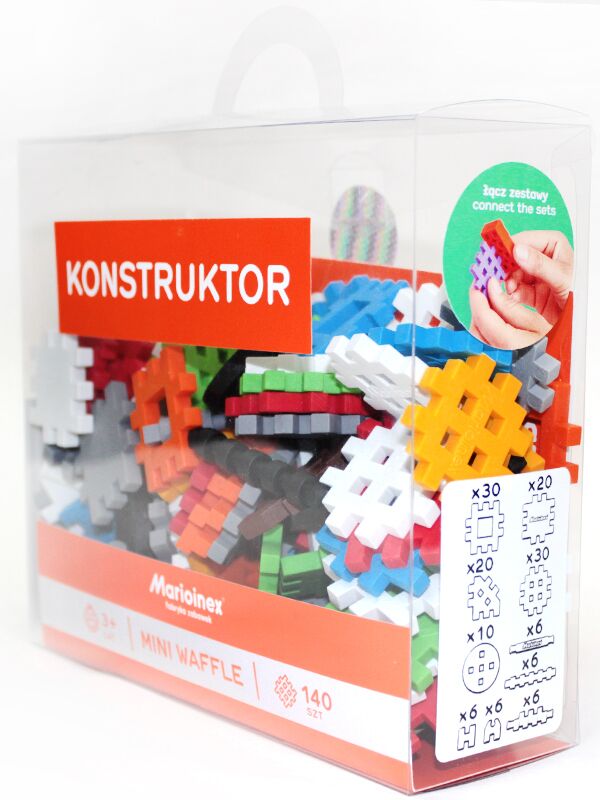 Конструктор MINI WAFFLE (140 деталей) №1 - фото 2