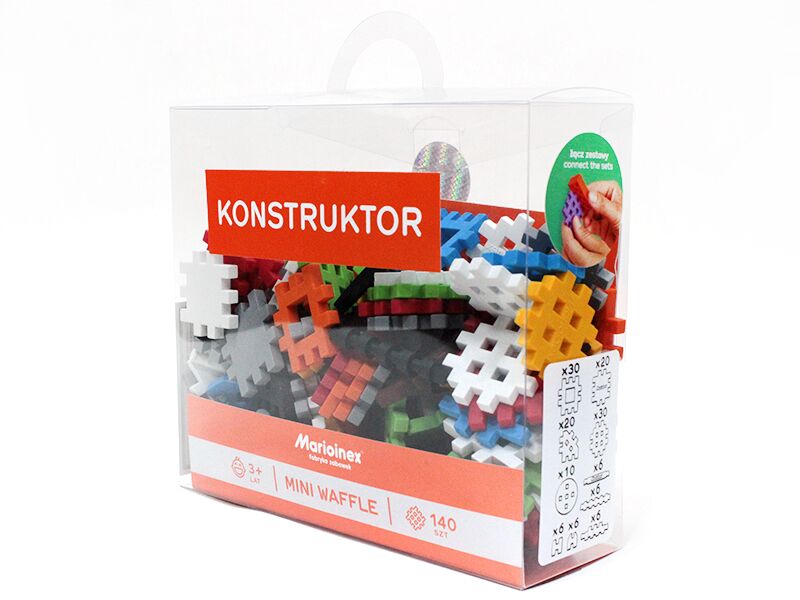 Конструктор MINI WAFFLE (140 деталей) №1 - фото 3