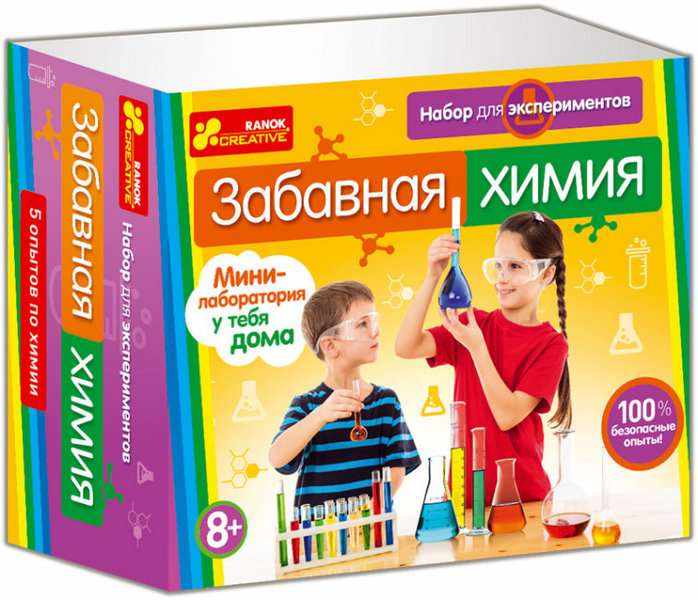 Набор для экспериментов Забавная химия 8+ Ранок - Наукові експеременти
