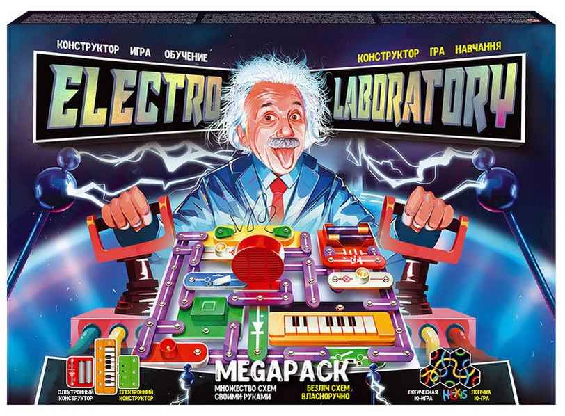 Електронний конструктор Electro Laboratory Megapack Danko Toys - Конструктори
