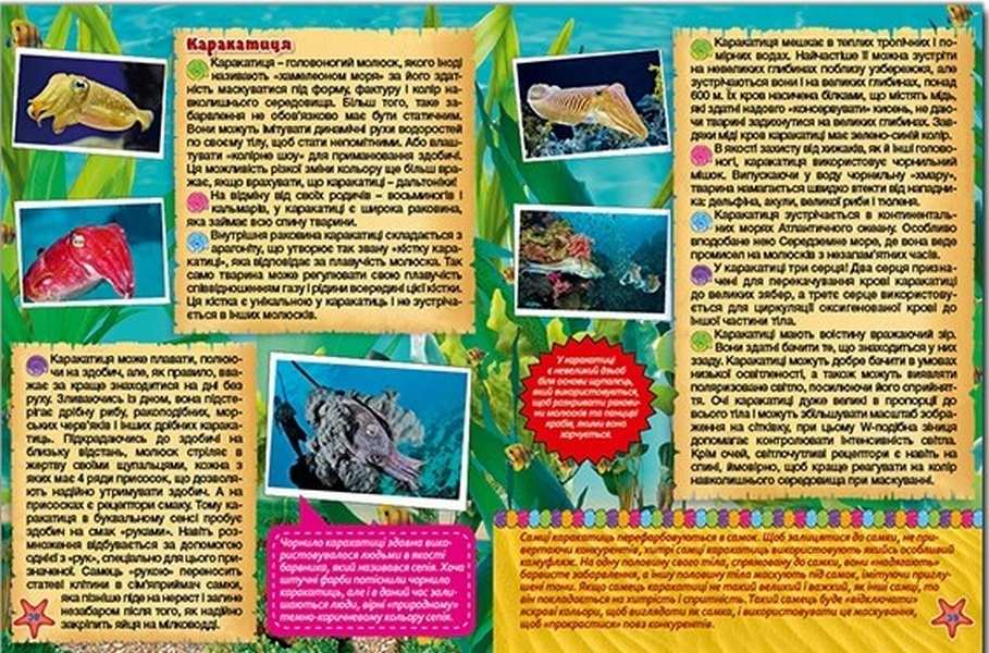 Підводний світ Дитяча енциклопедія Глорія - фото 3