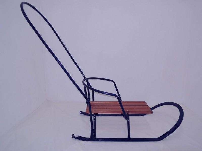 Сани № 9 сині для катання Сталева конструкція - До новорічних свят