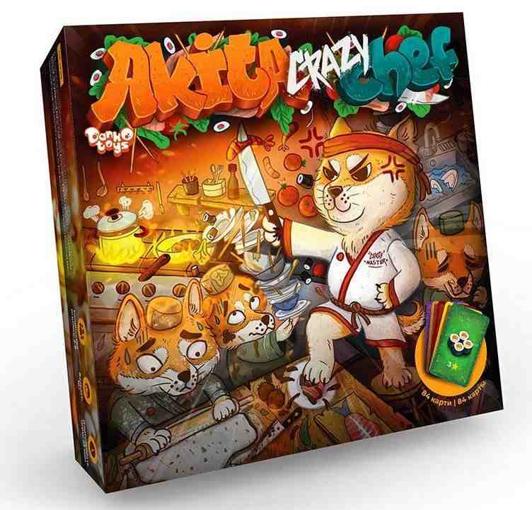 Настільна гра Akita Crazy Chef Danko Toys - Настільні ігри