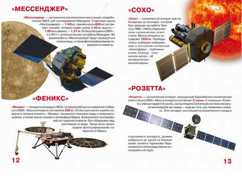 Большая книга Космические аппараты Мир вокруг нас Кристал Бук - фото 2