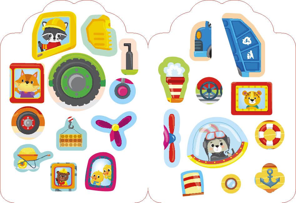 Альбом з наліпками. Грай-наліпляй — Техніка. 3+. УЛА - фото 3