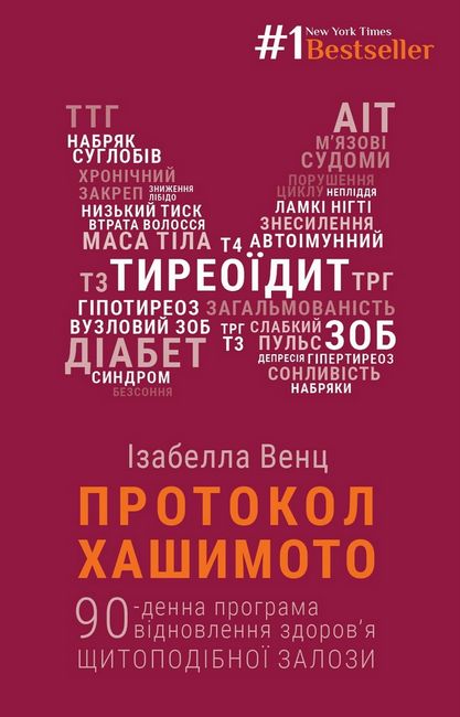 Протокол Хашимото. 90-денна програма відновлення здоров’я щитоподібної залози - фото 1