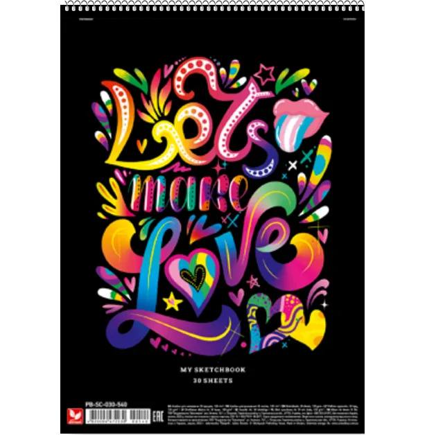 Альбом для малювання на спіралі, A4 30 арк. Стар. - фото 1