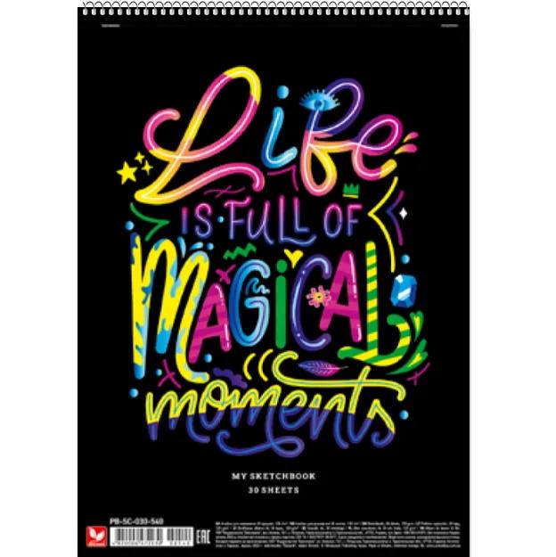 Альбом для малювання на спіралі, A4 30 арк. Стар. - фото 3