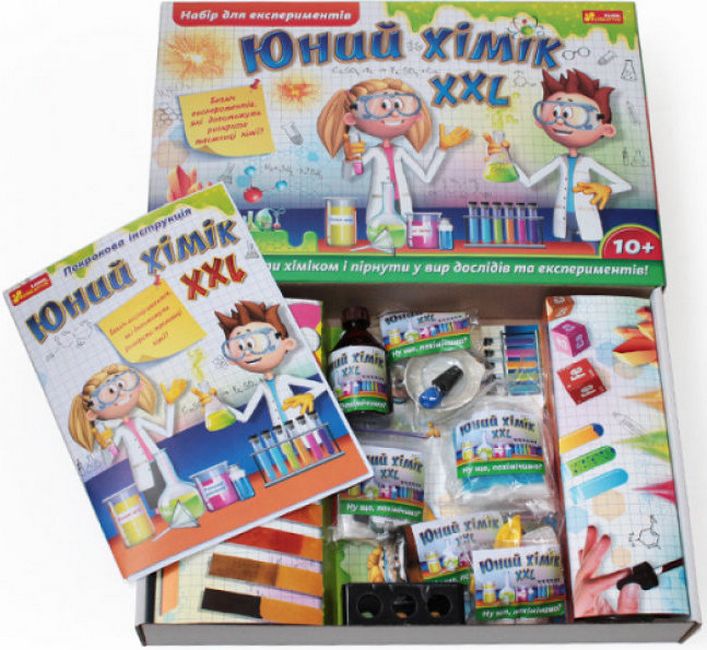 Набір для експериментів. Юний хімік ХХL - фото 2