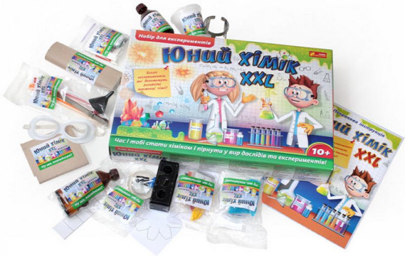 Набір для експериментів. Юний хімік ХХL - фото 3