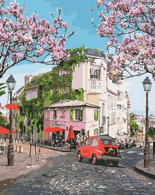 Картина по номерам Французька мандрівка 40*50 см - фото 1