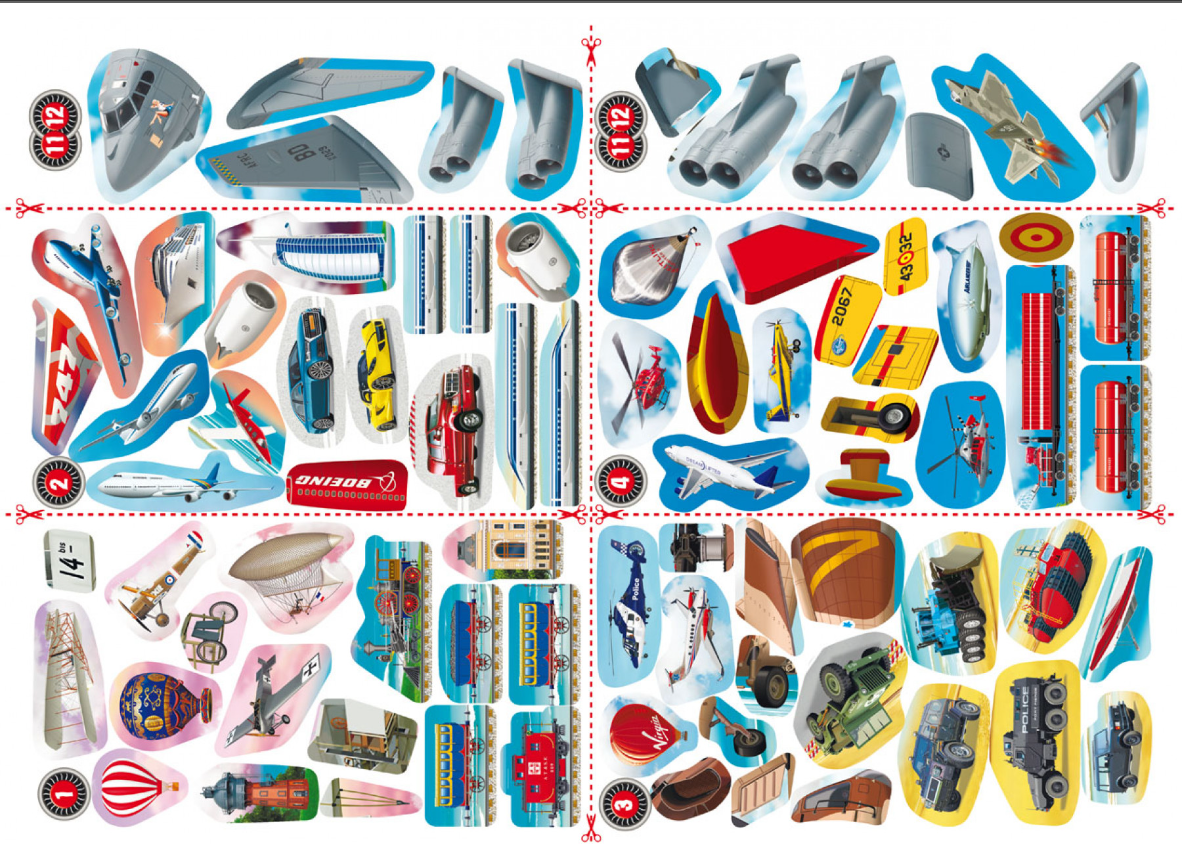 Меганаліпки. Авіація. Crystal Book. - фото 3