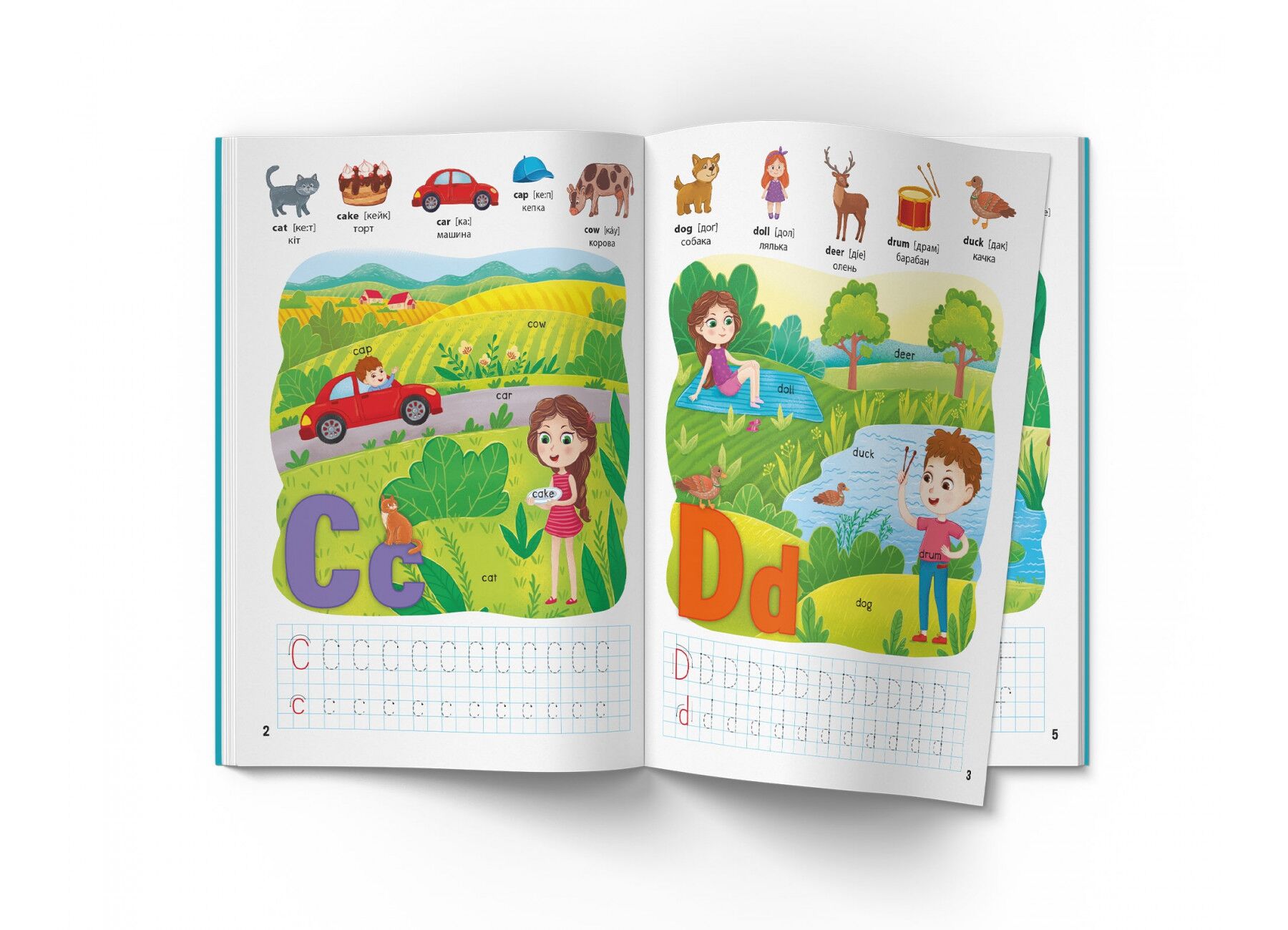 Школа сучасного чомусика. English ABC. 128 розвивальних наліпок. Crystal Book. - фото 2