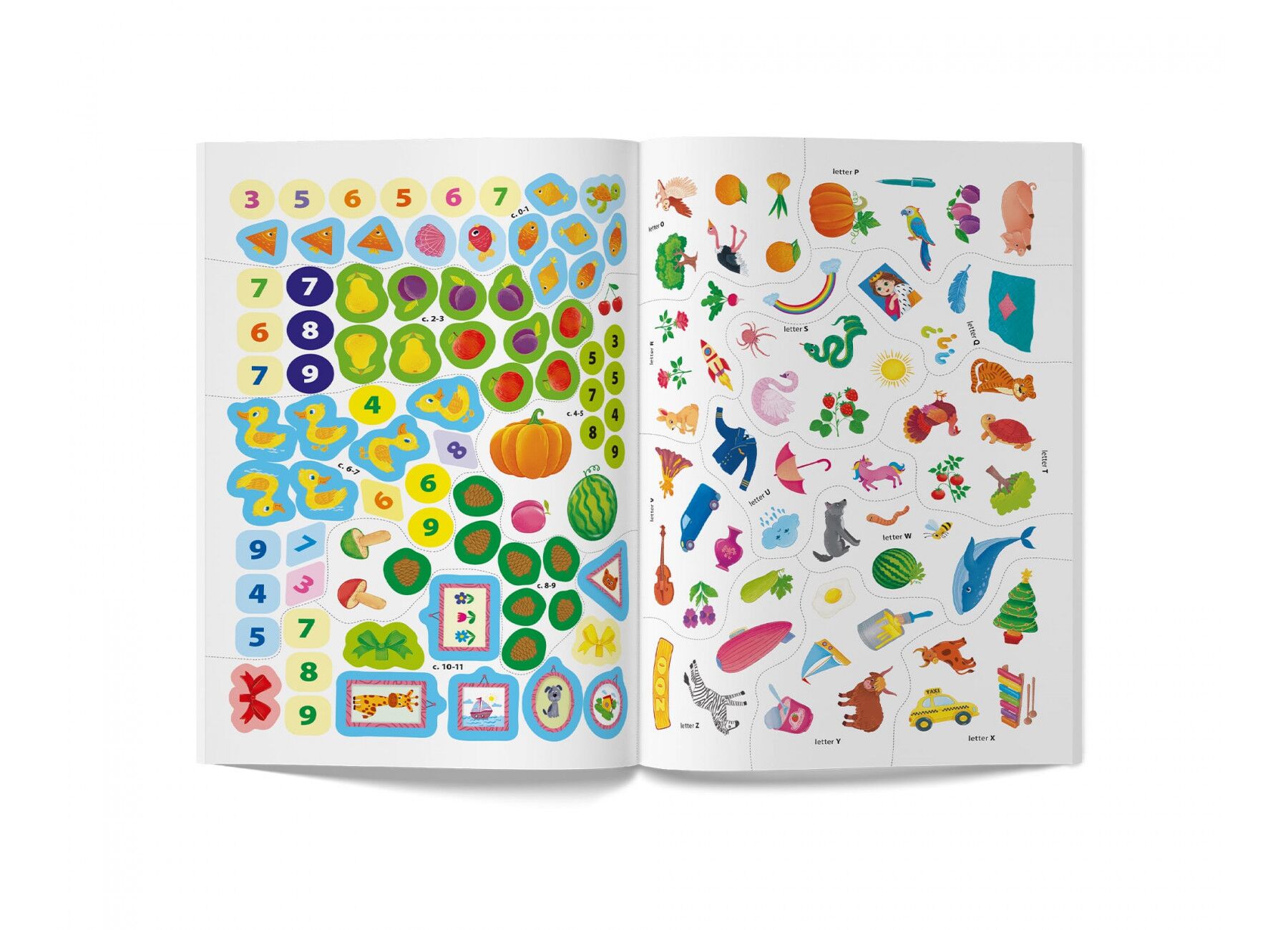 Школа сучасного чомусика. English ABC. 128 розвивальних наліпок. Crystal Book. - фото 5