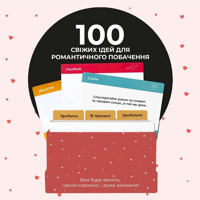 Настільна гра 100 незабутніх побачень - фото 2