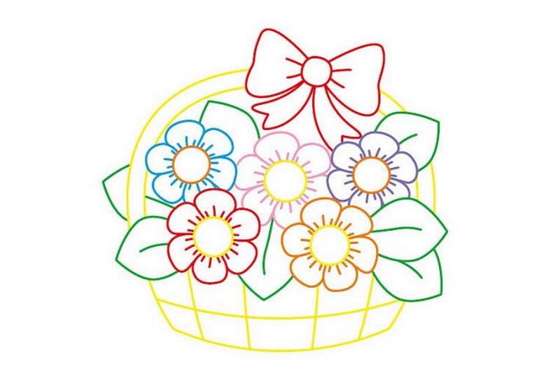 Розмальовка з підказкою. Веселе свято - фото 3