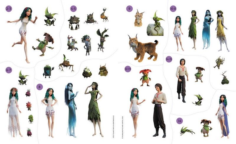 Мавка. Світ наліпок. Загадки Магічного Лісу (У) - фото 2