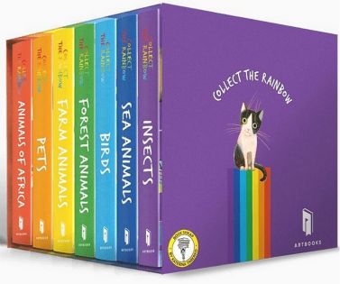 Collect the rainbow. 7 books Катерина Таберко ARTBOOKS - Англійська для дітей
