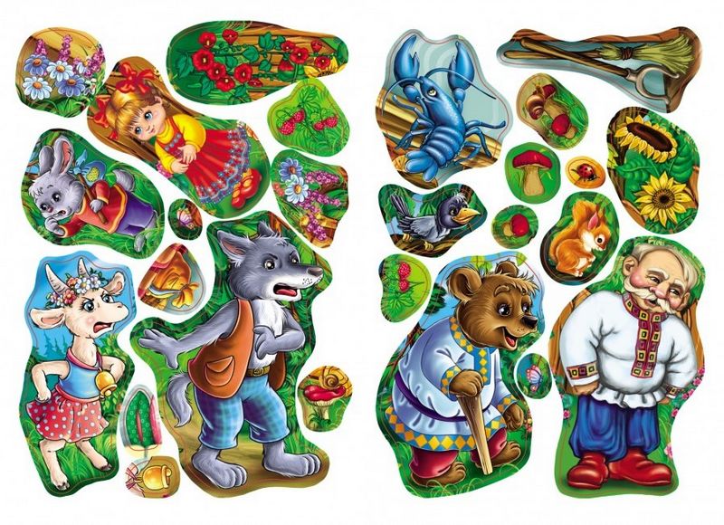 Казки з наліпками. Коза-дереза - фото 6